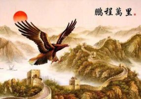 鵬程萬里造句