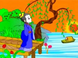 秦觀春日古詩(shī)帶拼音版