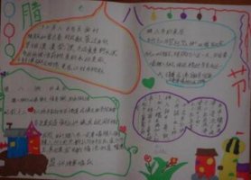 臘八節(jié)手抄報內容圖片