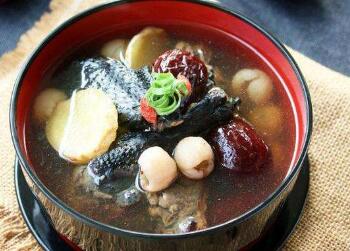 十全大補(bǔ)烏雞湯