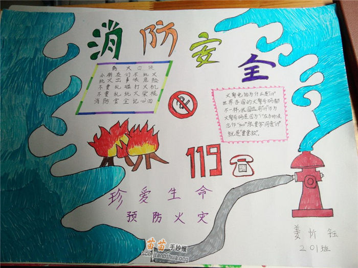 消防安全手抄報(bào)內(nèi)容圖片