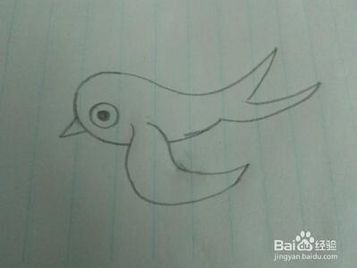 小燕子簡筆畫怎么畫