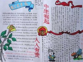 中國崛起手抄報內(nèi)容圖片