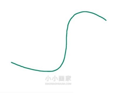 《小豬佩奇》喬治的恐龍簡筆畫畫法圖片步驟- www.xiaoxiaohuajia.com