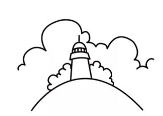 風(fēng)景簡筆畫
