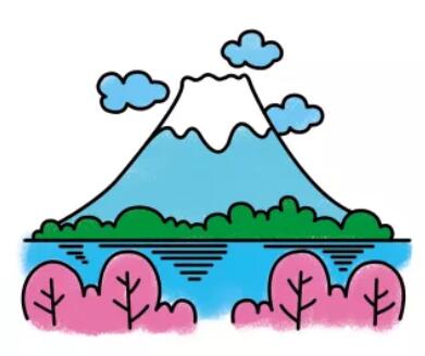 風(fēng)景簡筆畫