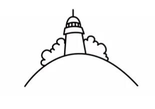 風(fēng)景簡筆畫