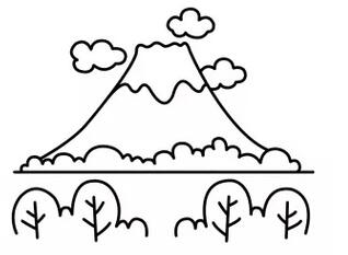風(fēng)景簡筆畫