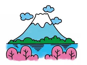 風(fēng)景簡筆畫