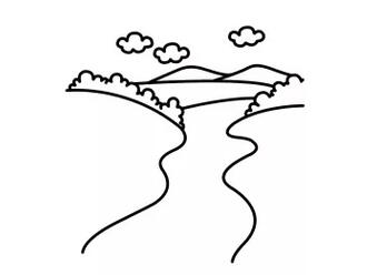 風(fēng)景簡筆畫