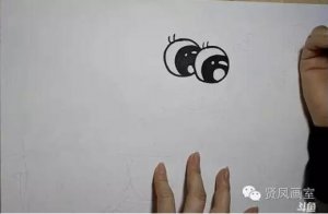小蝌蚪找媽媽簡筆畫圖片和故事