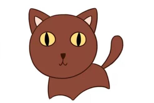 小貓咪簡(jiǎn)筆畫教程圖片 3分鐘畫出超萌小動(dòng)物