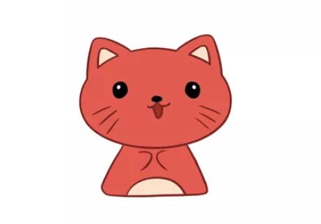 小貓咪簡筆畫教程圖片