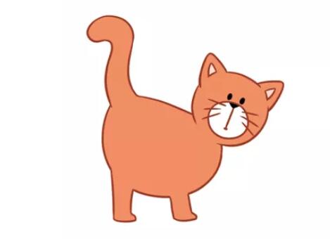 小貓咪簡筆畫教程圖片