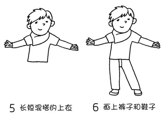 人物簡筆畫圖片大全