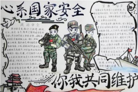 全民國家安全教育日手抄報(bào)內(nèi)容圖片