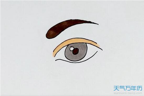 怎么畫眼睛的簡(jiǎn)筆畫步驟圖片教程