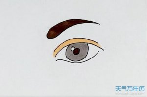 怎么畫眼睛的簡筆畫步驟圖片教程