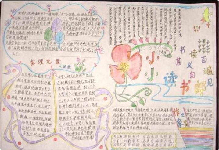 好書(shū)推薦手抄報(bào)圖片 我推薦的一本書(shū)