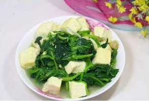 菠菜和豆腐能一起吃嗎