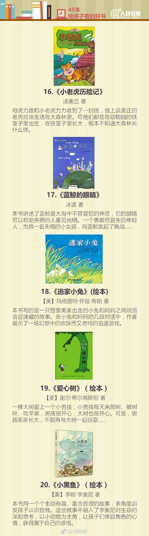 給孩子一個(gè)好書單,45本書寒假不虛度