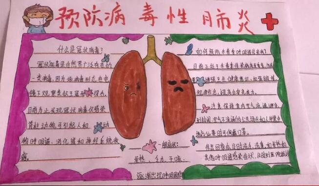 防疫手抄報大全圖片簡單又精美