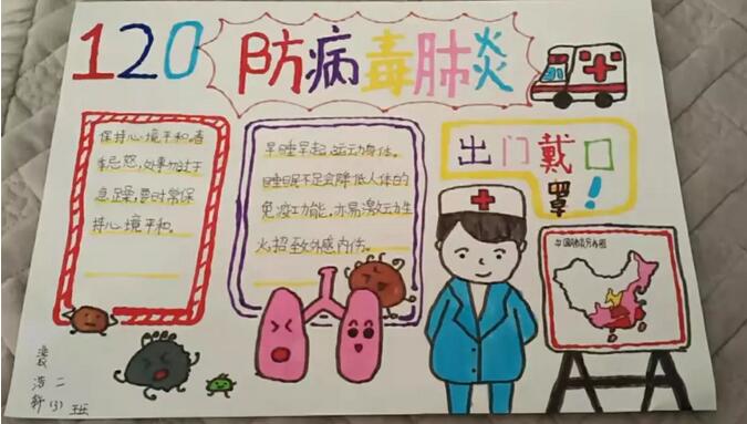 防疫手抄報大全圖片簡單又精美