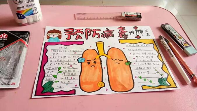 防疫手抄報大全圖片簡單又精美