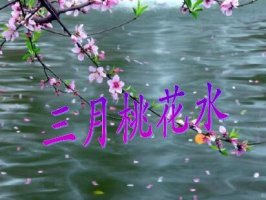 三月桃花水課文和全部答案