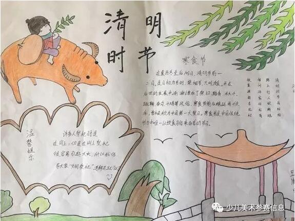 清明節(jié)手抄報大全圖片簡單畫
