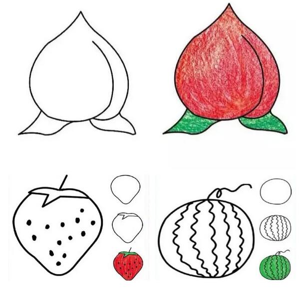 幼兒園簡(jiǎn)筆畫(huà)素材集合，讓孩子繪出趣味生活