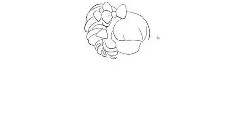 《小花仙》芬妮公主簡筆畫