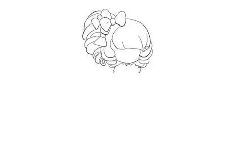 《小花仙》芬妮公主簡筆畫