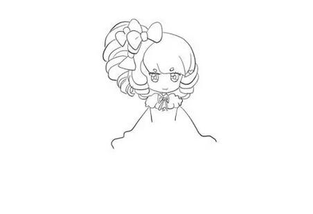 《小花仙》芬妮公主簡筆畫