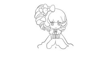 《小花仙》芬妮公主簡筆畫