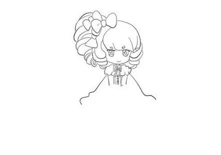 《小花仙》芬妮公主簡筆畫