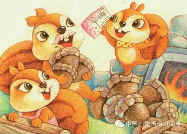 小松鼠請春天的故事