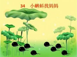 《小蝌蚪找媽媽》課文優(yōu)秀教案教學設(shè)計