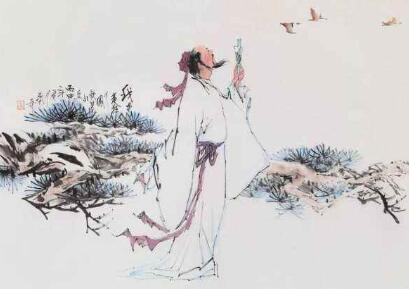 李白廬山謠寄盧侍御虛舟翻譯