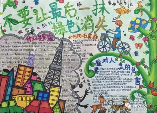 保護(hù)環(huán)境手抄報(bào)內(nèi)容圖片簡(jiǎn)單又漂亮