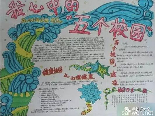 開學(xué)了手抄報內(nèi)容圖片簡單好看