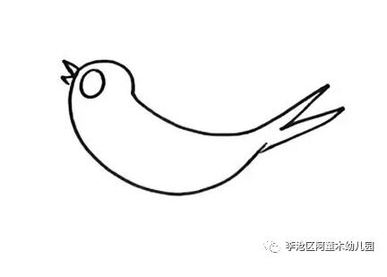 小燕子簡(jiǎn)筆畫(huà)教程圖片