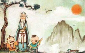 兩小兒辯日改寫成故事400字