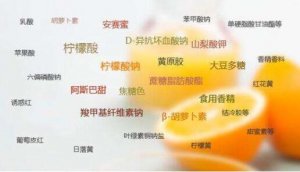 常見(jiàn)的食品添加劑有哪些
