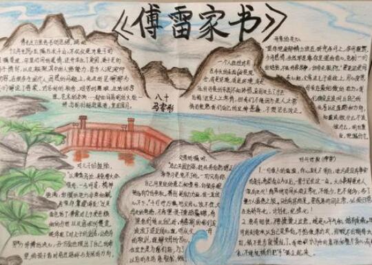 傅雷家書手抄報內(nèi)容圖片