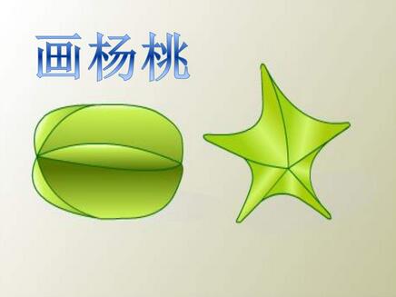 《畫楊桃》教案教學(xué)設(shè)計(jì)