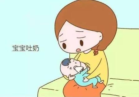 寶寶吐奶的原因