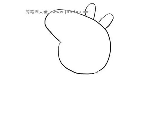 小豬佩奇騎自行車簡(jiǎn)筆畫教程圖片