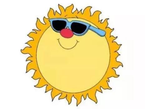 熱情的太陽公公簡筆畫教程圖片