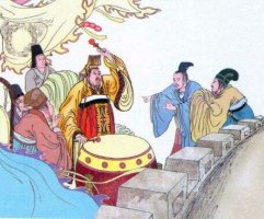 擊鼓戲民的故事和寓意